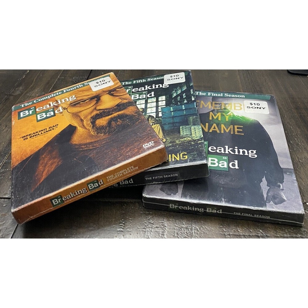 Breaking Bad: The Final Season  5 & 4  DVD Walter White & Jesse Pinkman sealed